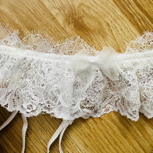 Victoria Secret Wedding Belt Garter Size XS - Picture 2 of 7